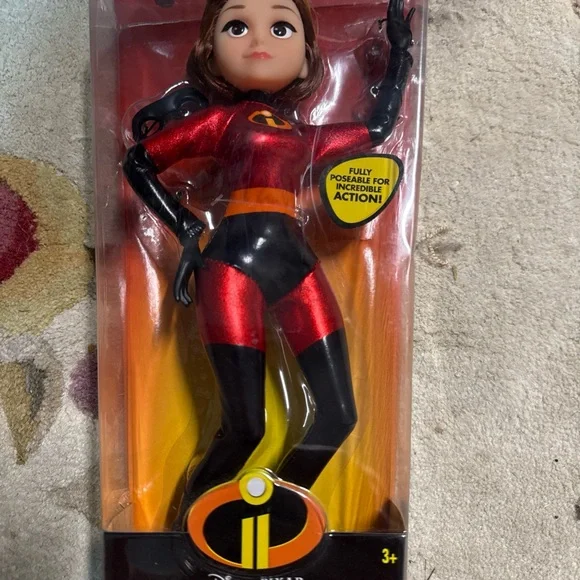 Disney Incredibles 2 Elastigirl Doll - Red and Black - Picture 2 of 3